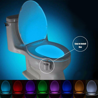 Bathroom Toilet Night Light (Motion Activated)