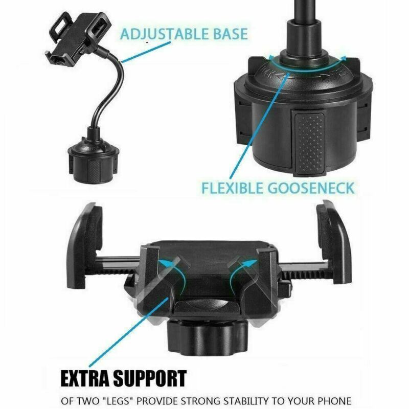 Gooseneck Cup Holder Phone Mount