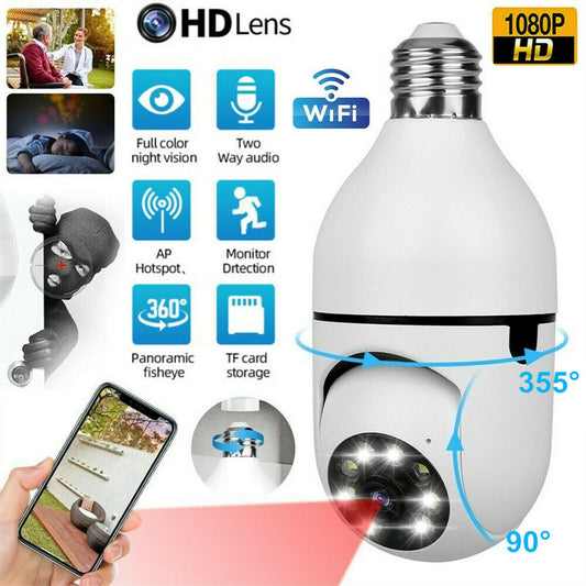 Lightbulb Security Camera