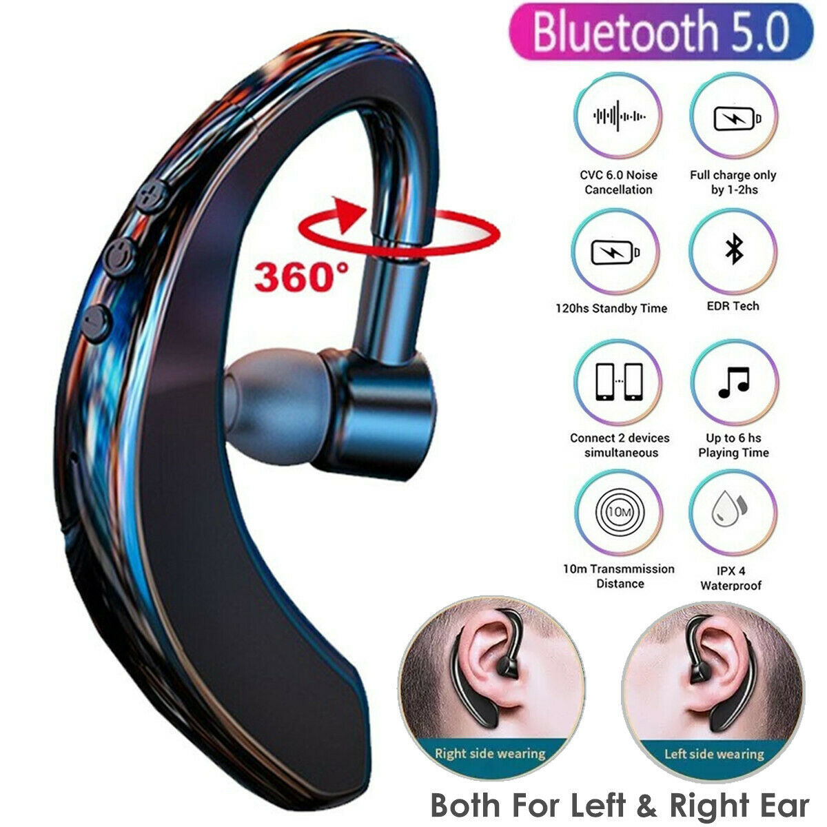 Wireless Bluetooth Earpiece