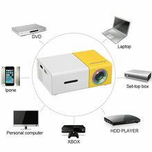 Portable Mini LED Home Theater Projector - 1080P HD