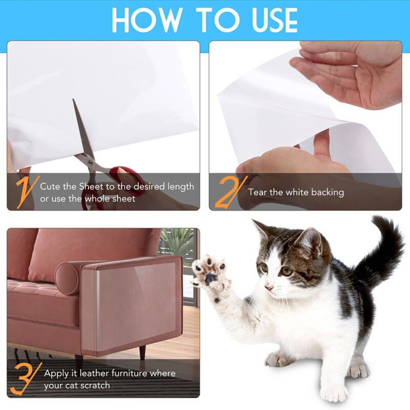 Cat Scratch Furniture Guards (8 Pack)