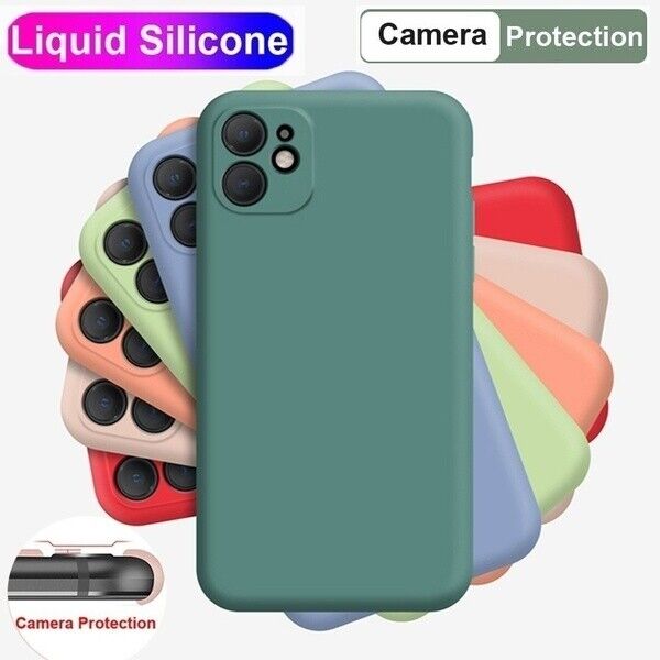 Slim Silicone Protective iPhone Case - 8 Colors! (More Sizes)