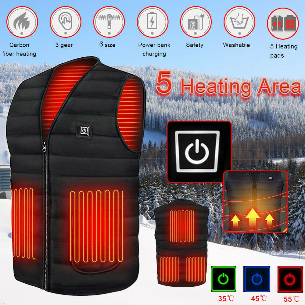 Rechargeable Heated Vest