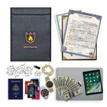 Fireproof Document & Money Bag
