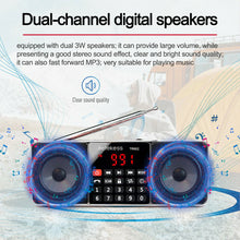 Bluetooth Speaker with FM/AM Radio & MP3 Player