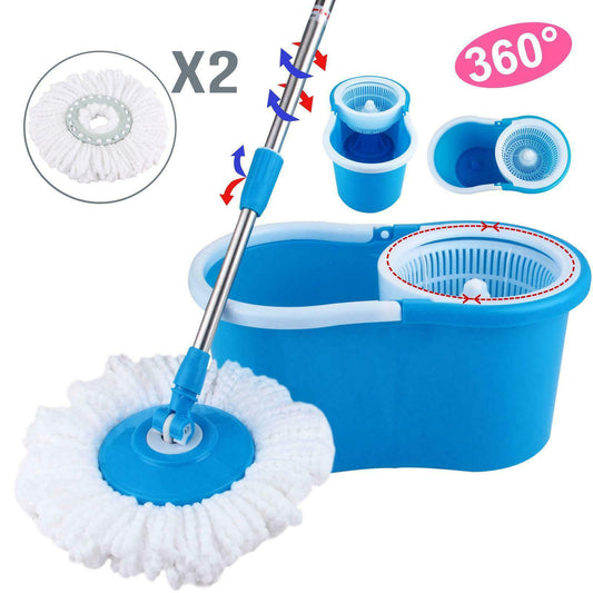 Spinning Head Floor Mop & Bucket