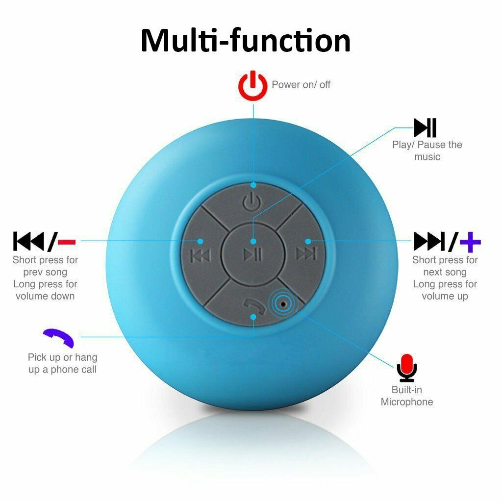 Waterproof Shower Speaker