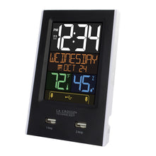 Alarm Clock & Weather (With 2 Charging Ports)