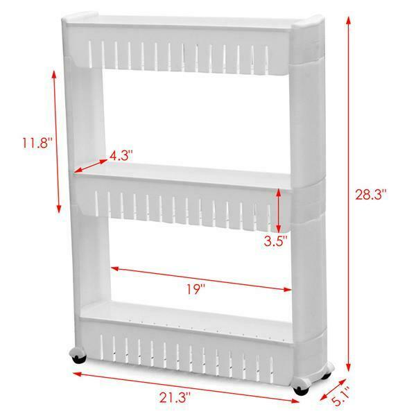 Slim Slide Out Storage Shelf