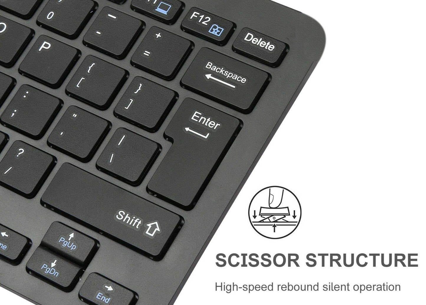 Phone & Tablet Wireless Keyboard