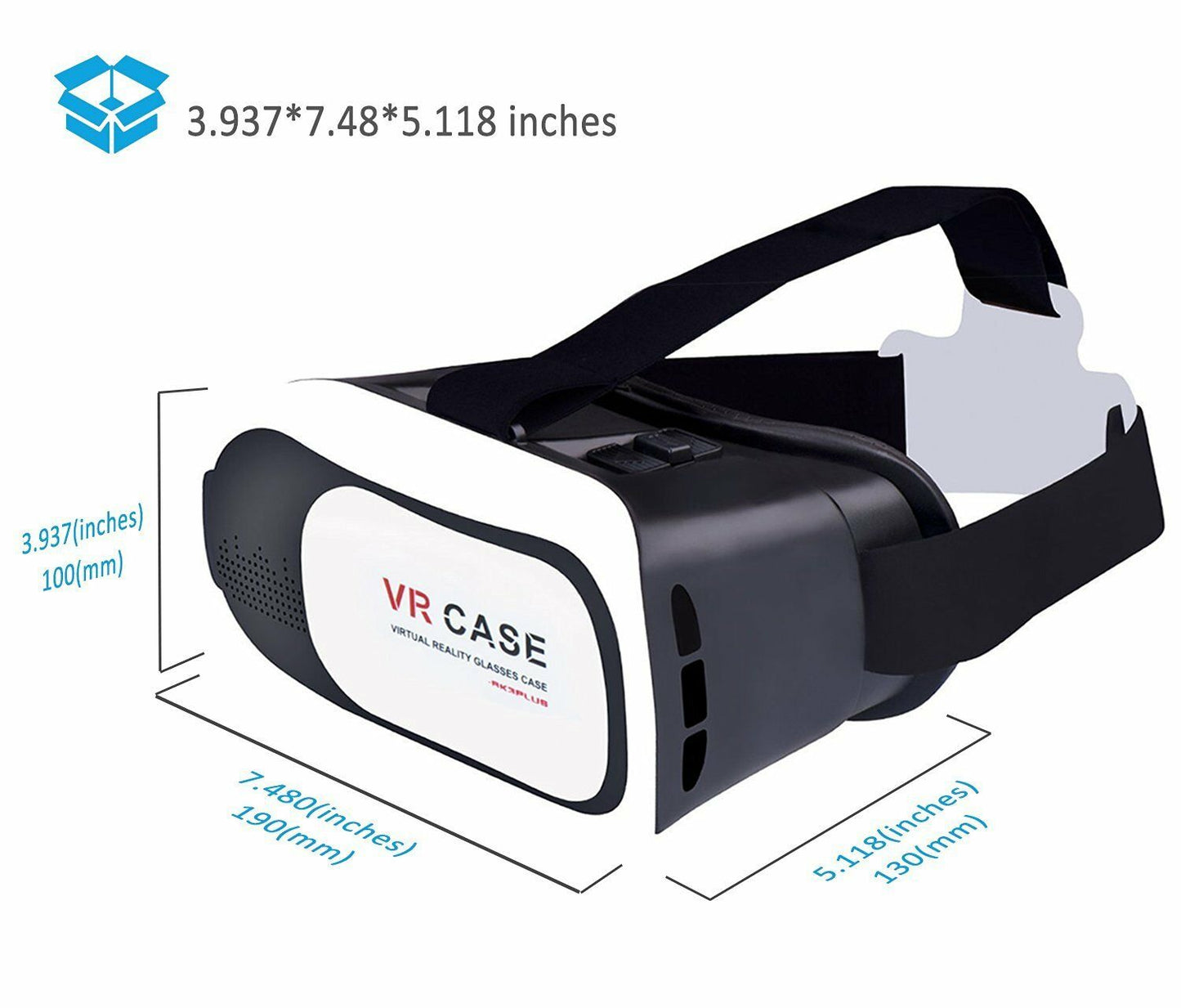 Virtual Reality Headset 3D Glasses