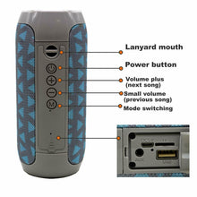 Portable Bluetooth Speaker with FM Radio