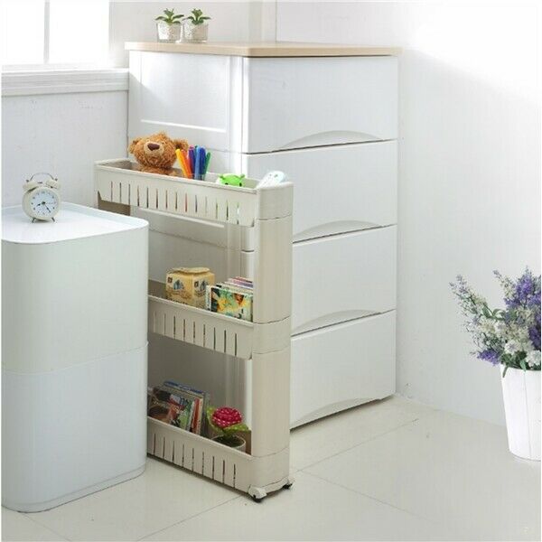 Slim Slide Out Storage Shelf