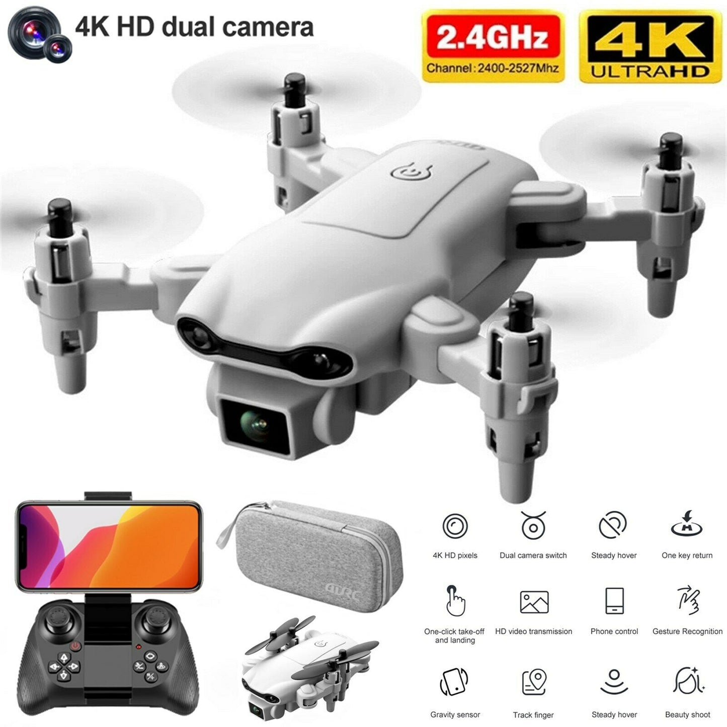 WIFI Mini Drone with Wide Angle Camera