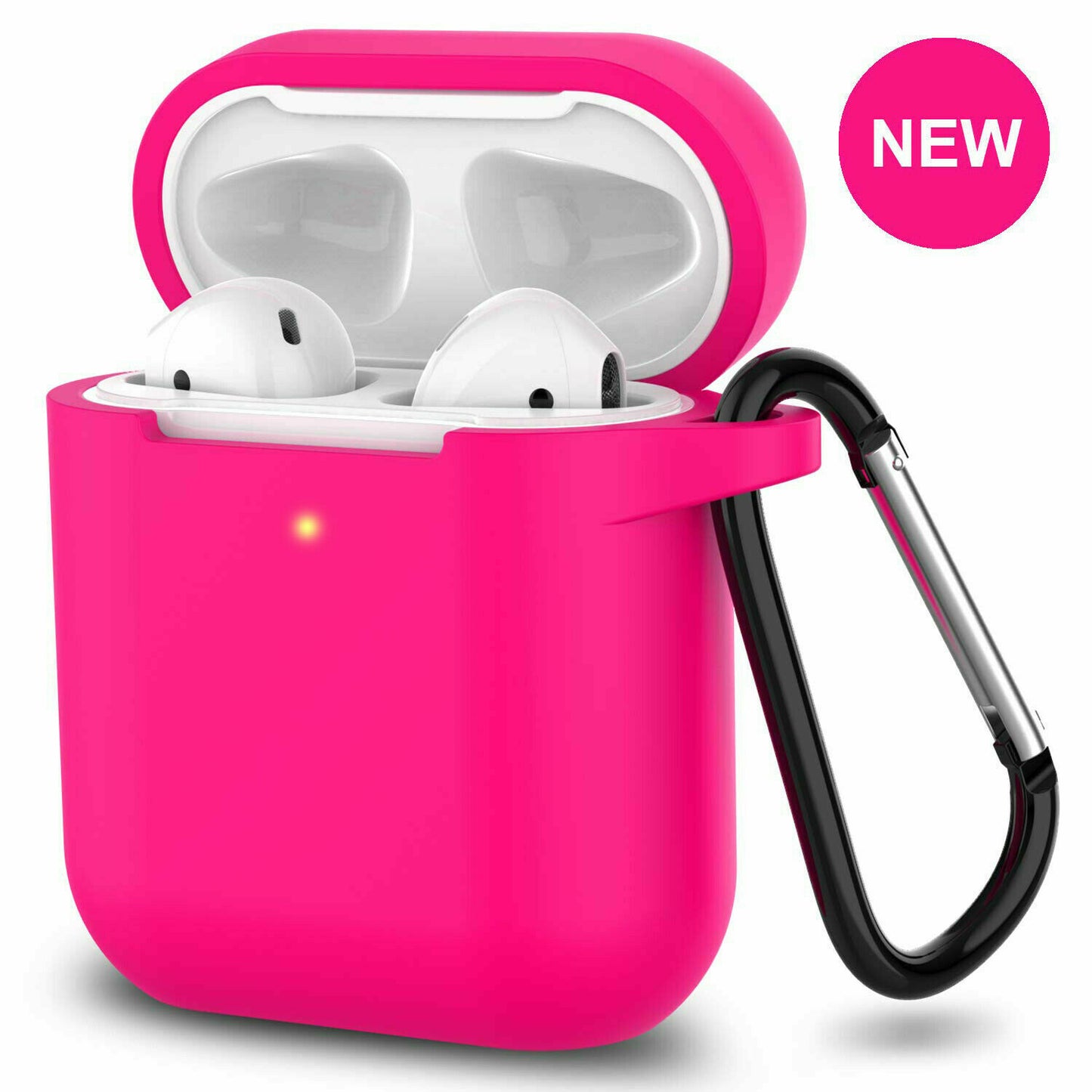 Apple AirPods Case with Keychain (25 Colors)