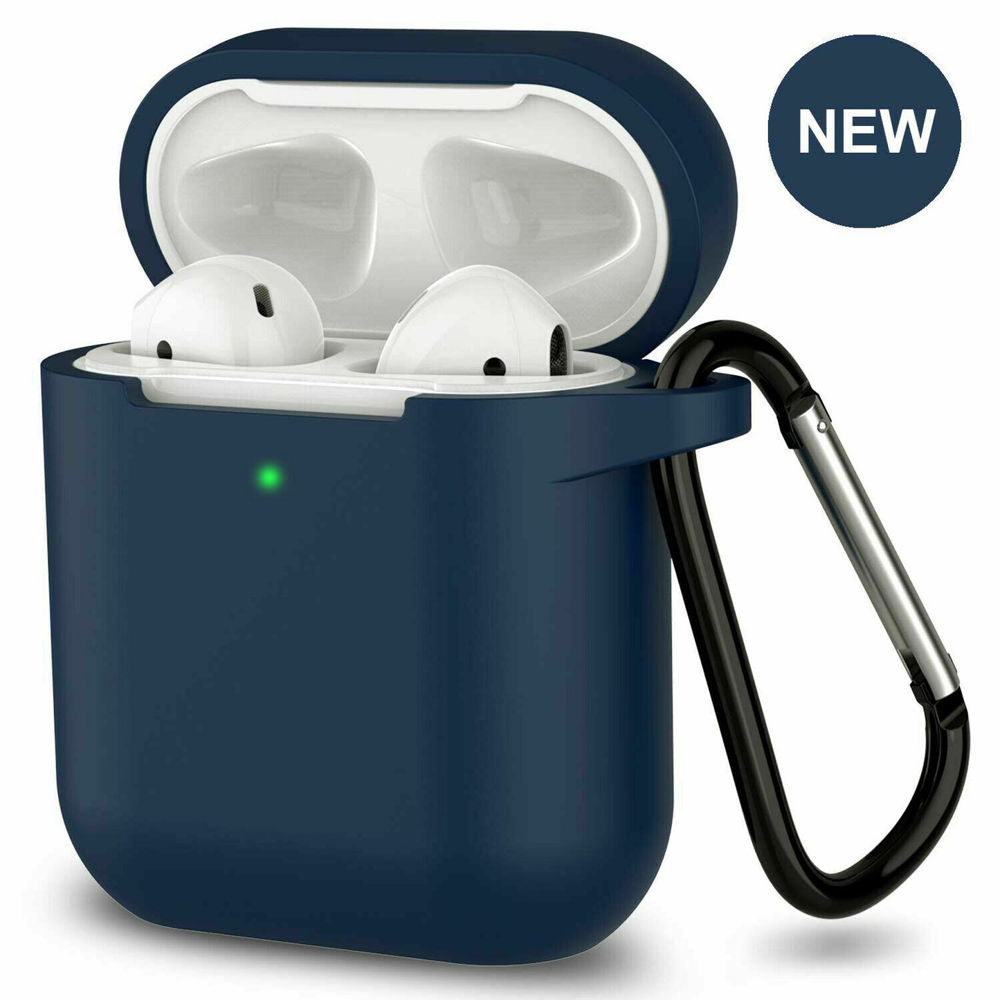 Apple AirPods Case with Keychain (25 Colors)