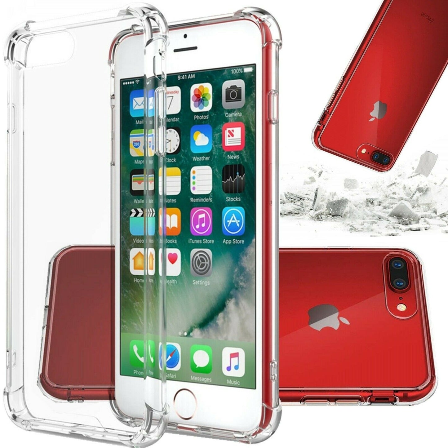 Clear Protective iPhone Case