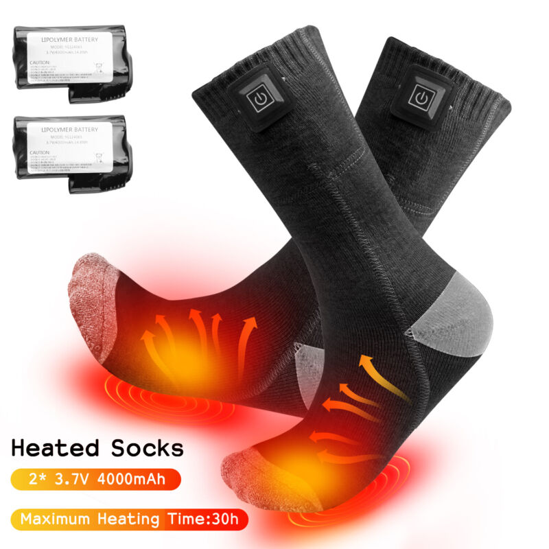 Rechargeable Heated Socks