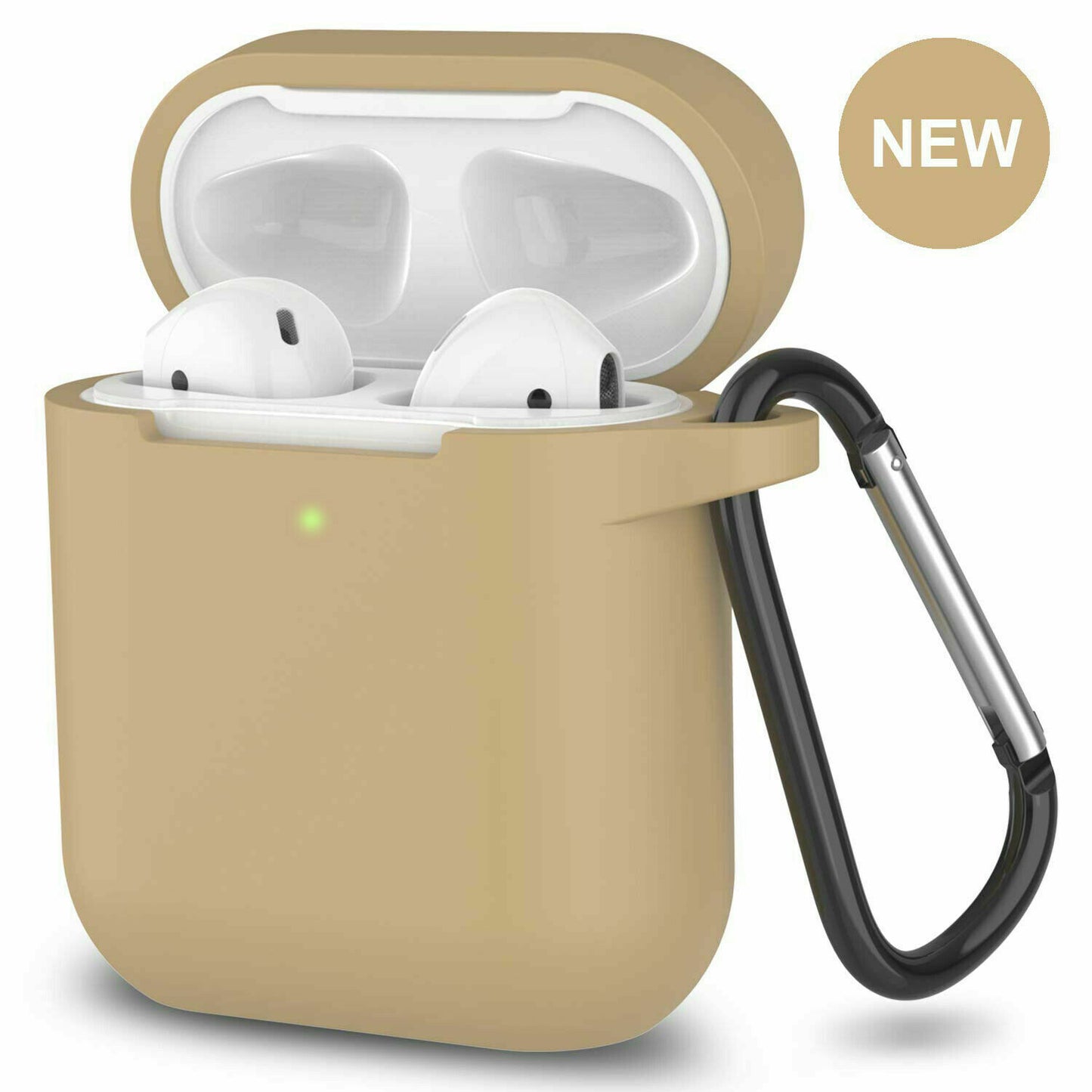 Apple AirPods Case with Keychain (25 Colors)