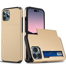 Hard iPhone Case with Wallet Card Holder