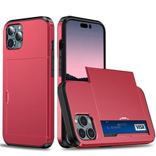 Hard iPhone Case with Wallet Card Holder (More Sizes!)